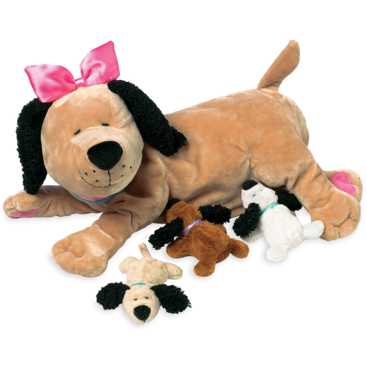 First & Main Manhattan Toy Nursing Pets Nursing Nana Plush Toy In Multi