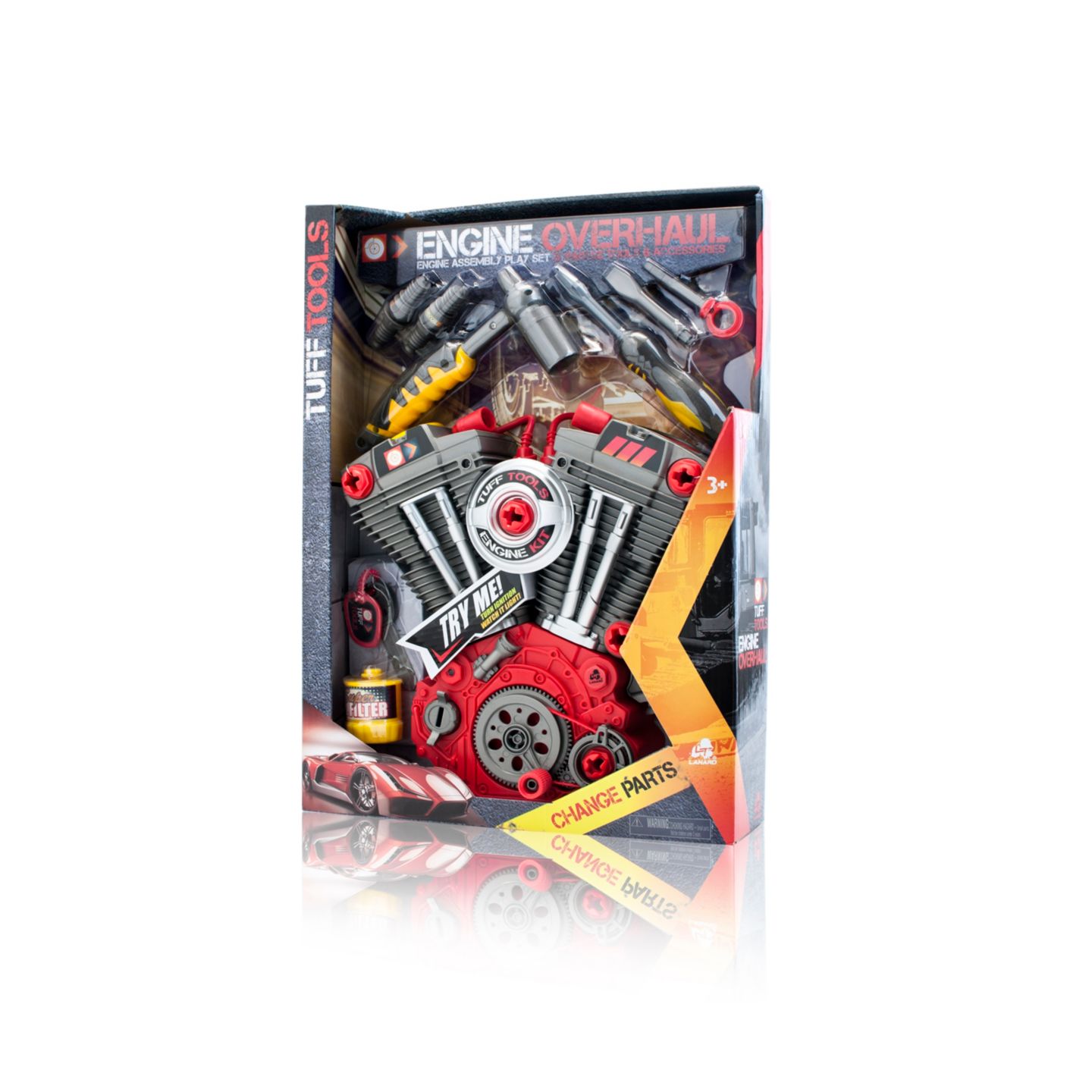 Детские игрушки Lanard Workman Light and Sound Engine Builder Set, Ages 3+ — фото 1