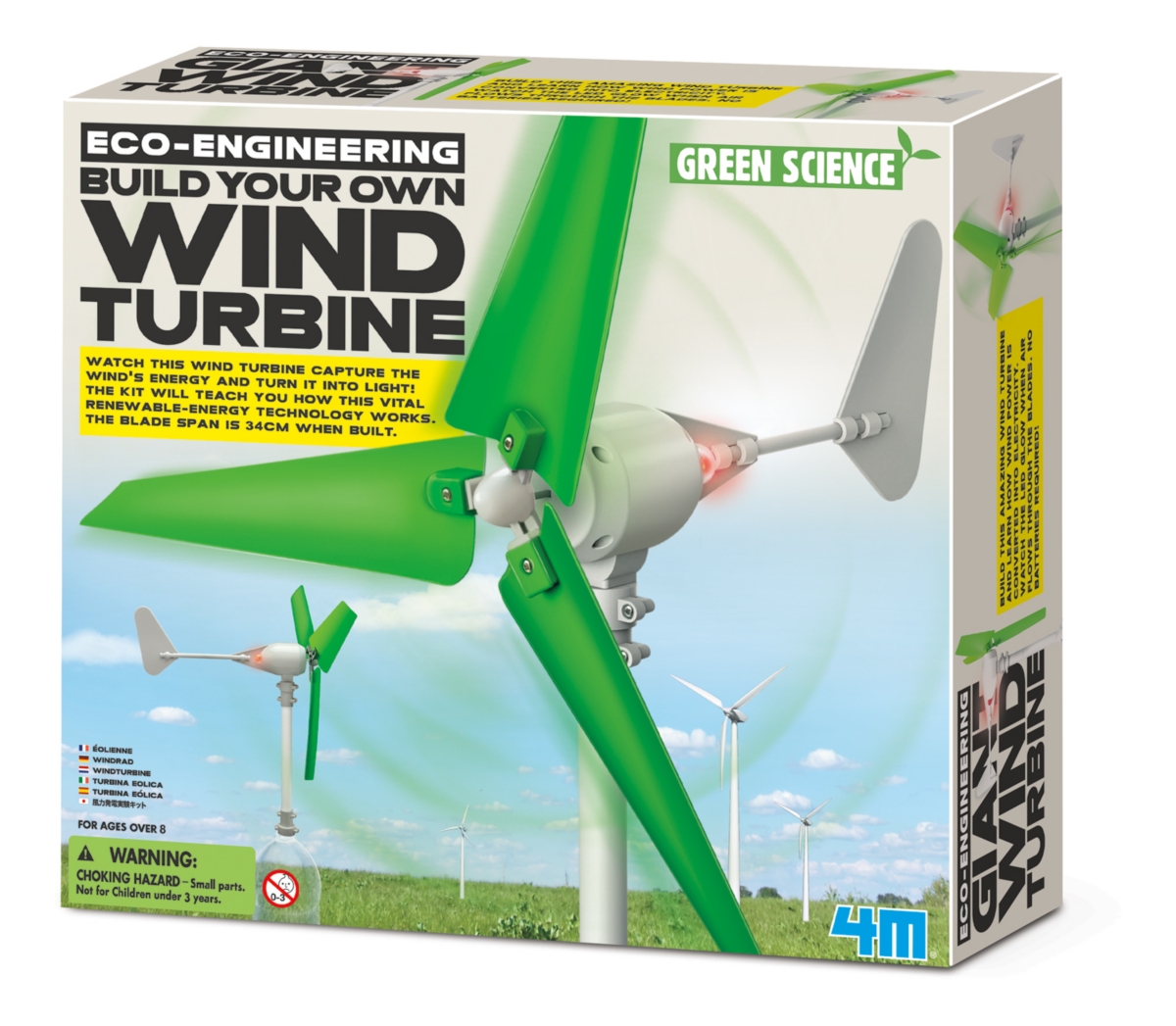 4m Eco Engineering Build Your Own Wind Turbine In Multi