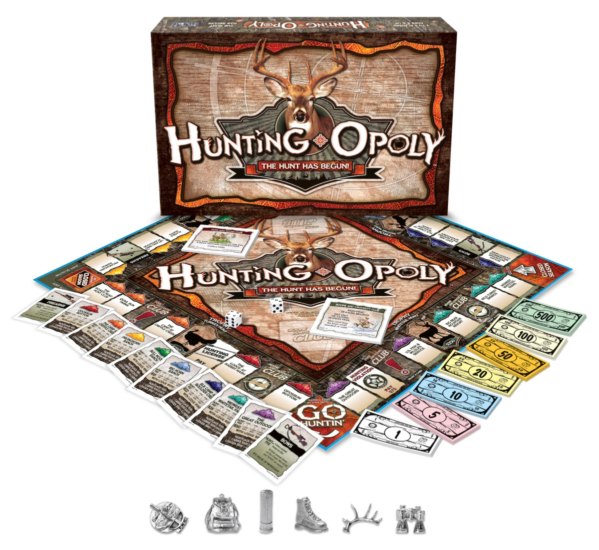 Masterpieces Puzzles Huntingopoly Board Game In Multi