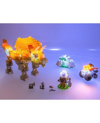 Laser pegs triceratops 2025