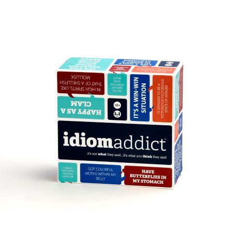 Детская настольная игра The Good Game Company Idiom Addict Word Guessing Board Game, Ages 10+