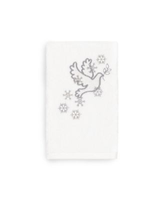 Christmas Dove 100% Turkish Cotton Hand Towel