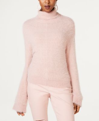 INC International Concepts - Eyelash Metallic Turtleneck, Created for Macy's