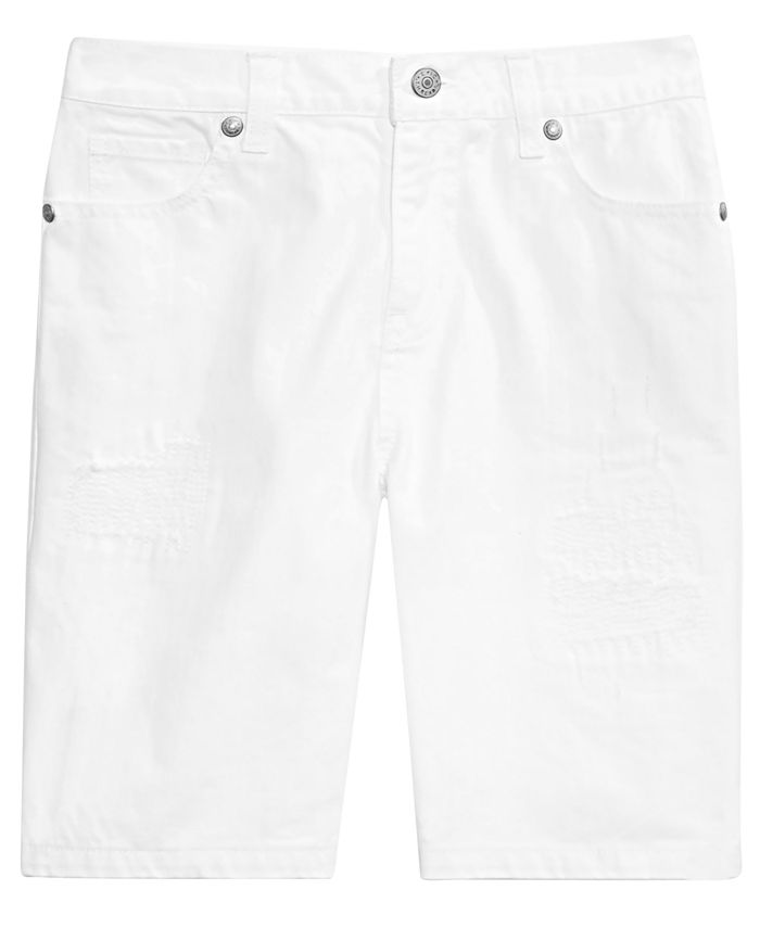 Epic Threads Big Boys White Denim Shorts, Created for Macy's Macy's