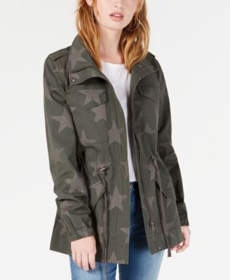 macy's army green jacket