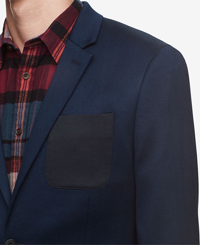 Calvin Klein Men's Patch Pocket SlimFit Blazer Macy's