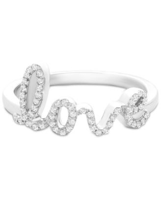 Wrapped - Diamond Love Ring (1/6 ct. t.w.) in 14k Gold