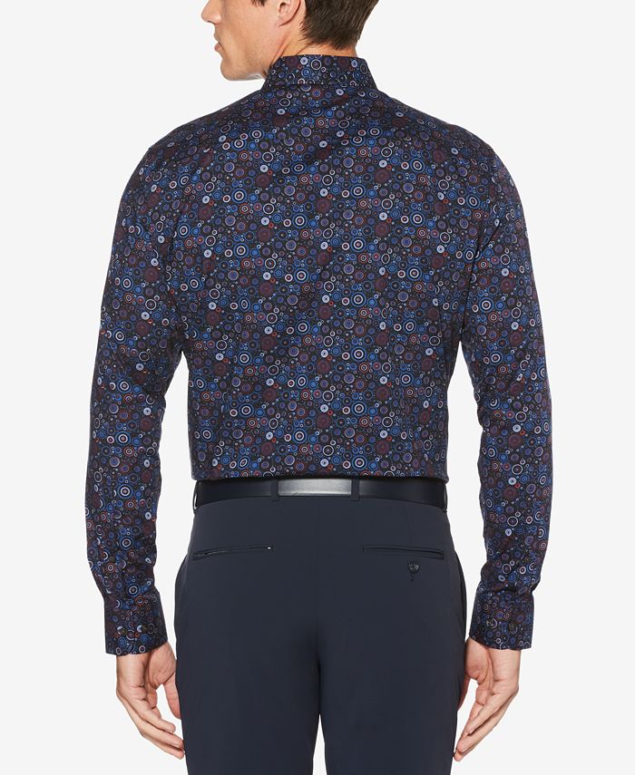 slim fit dress slacks Men's Slim Fit Total Stretch Performance Dress Shirt – Perry Ellis main image 1