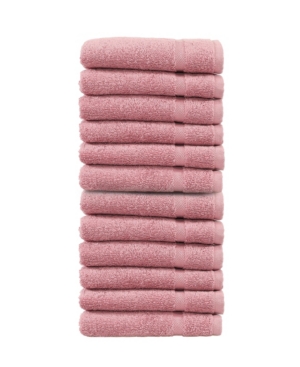 Linum Home Denzi 12-pc. Washcloth Set Bedding In Pink