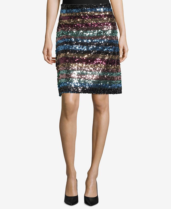 Sequin pencil online skirt macy's