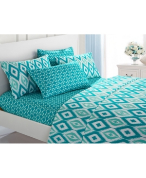 Chic Home Arundel 6-pc King Sheet Set Bedding In Aqua