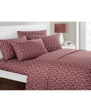 Chic Home Fallen Leaf 4-Pc Twin Sheet Set Bedding