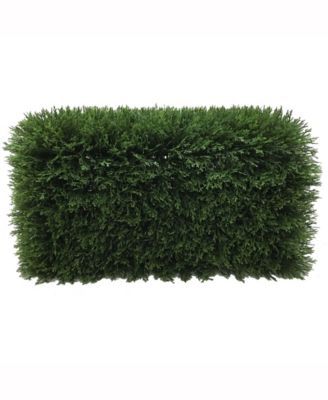 Vickerman - Artificial 24" Green Cedar Hedge.