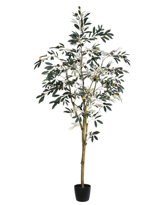 Vickerman 6' Artificial Potted Olive Tree Macy's