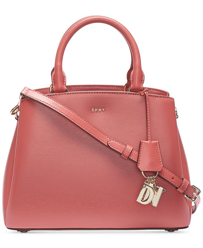 DKNY Paige Leather Medium Satchel, Created for Macy's Macy's
