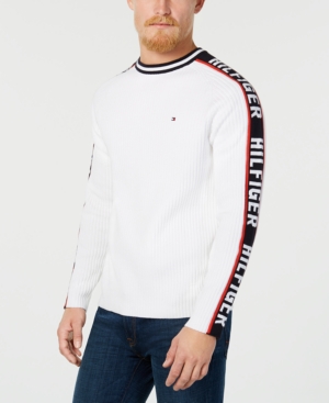 Shop Tommy Hilfiger Men S Winter Logo Sweater Created For Macy S