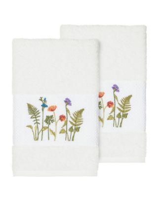 Serenity 2-Pc. Embellished Hand Towel Set