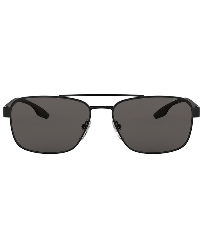 PRADA LINEA ROSSA Men's Sunglasses, PS 51US 62 - Macy's