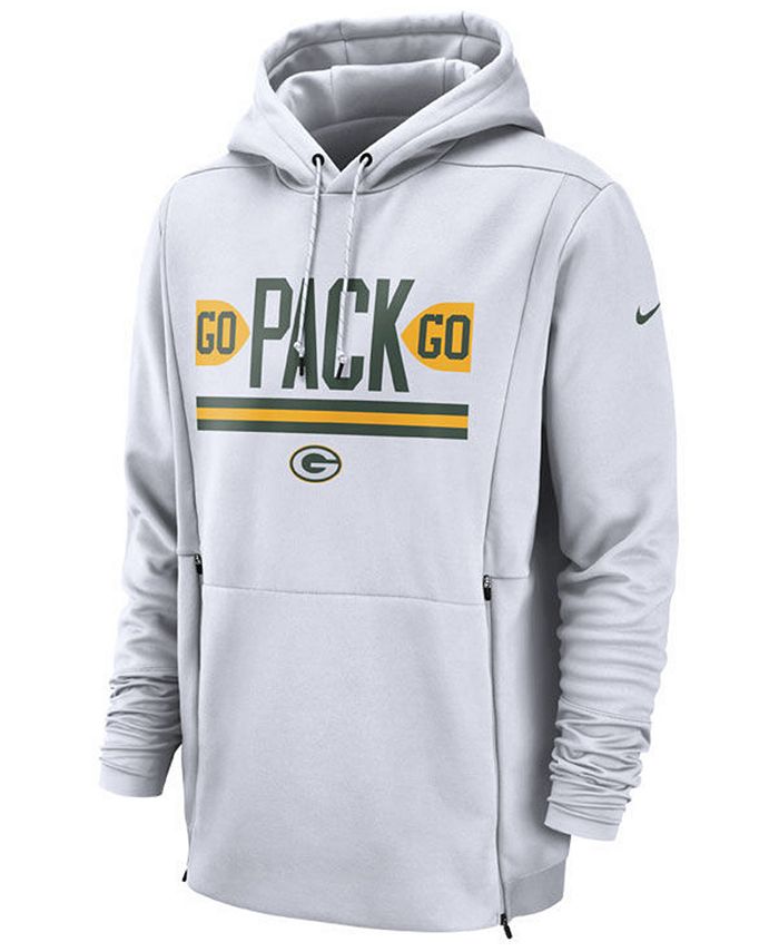 Go pack go hot sale sweatshirt white