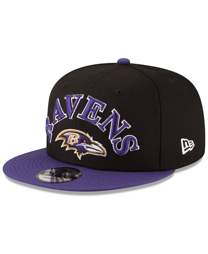 New Era Baltimore Ravens Retro Logo 9FIFTY Snapback Cap - Macy's