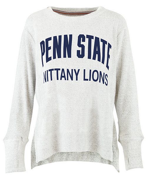 Pressbox Women S Penn State Nittany Lions Cuddle Knit Sweatshirt