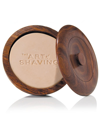 The Art of Shaving Shaving Soap with Wooden Bowl - Unscented