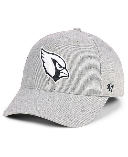 47 Brand Arizona Cardinals Heathered Black White Mvp Adjustable Cap Reviews Sports Fan Shop By Lids Men Macy S
