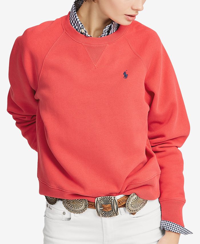 polo ralph lauren fleece sweatpants women's