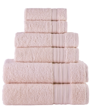 Turkish Spa Collection 6-Pc Cotton Towel Set Bedding