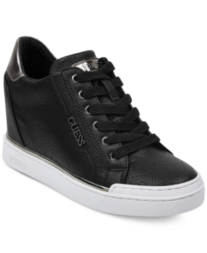 UPC 192851804286 product image for Guess Women's Flowurs Wedge Sneakers Women's Shoes | upcitemdb.com