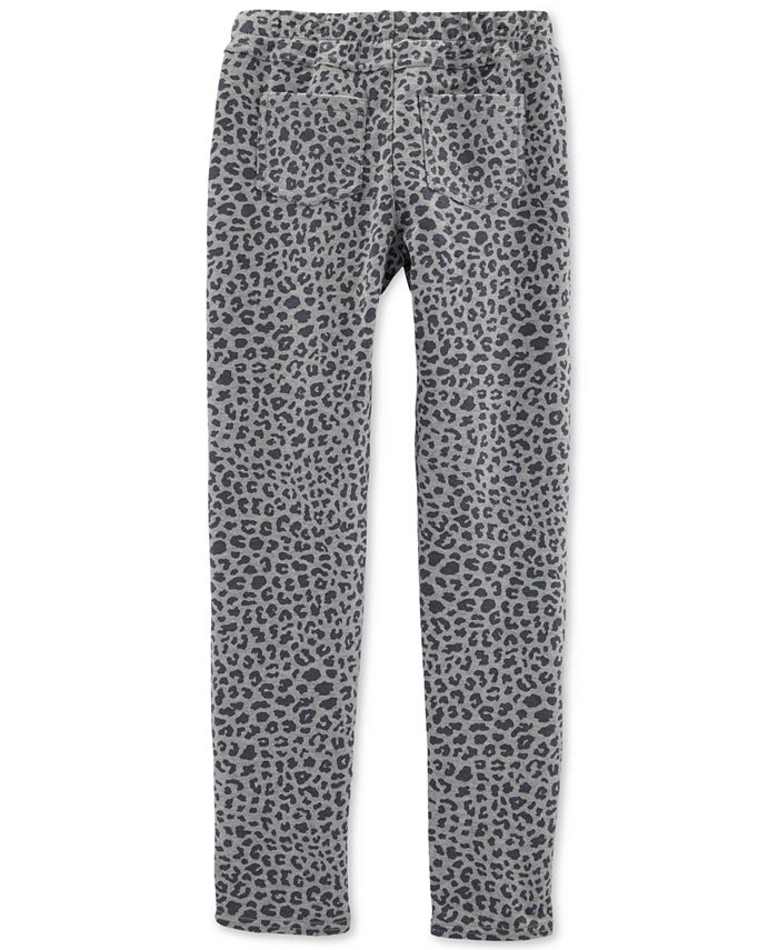 Carter's Little & Big Girl Leopard-Print Pocket Pants - Macy's