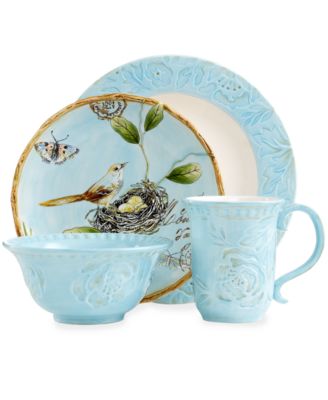 Fitz Floyd Dinnerware Toulouse Blue Collection