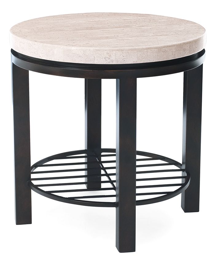Bernhardt travertine cheap coffee table