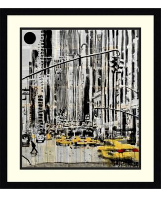 Amanti Art - Somewhere in New York City 20x23 Framed Art Print