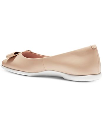 Cole haan zero sales grand bow skimmer flat