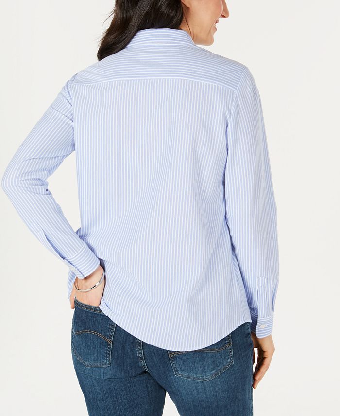 Charter Club Cotton Knit Shirt, Created for Macy's - Macy's