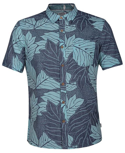 botanical print shirt