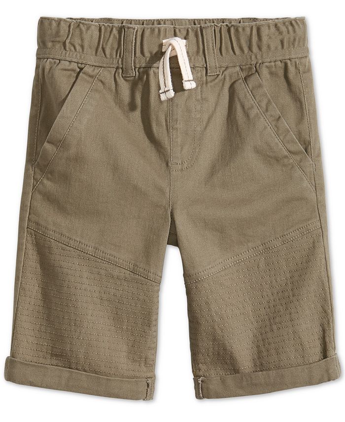 Epic Threads Little Boys Moto Twill Shorts, Created for Macy's - Macy's