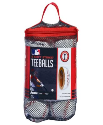 Lot De 6 Balles De Baseball Franklin Sports Soft Strike – 9 Pouces – Noyau Creux – Neuves
