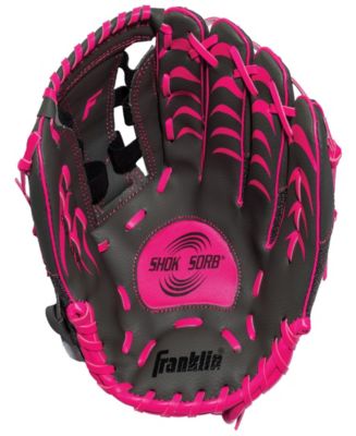Franklin Sports Gants de baseball pour enfants - Gant d'enfant Meshtek Tball + ensemble balle - Ensemble