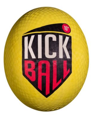 Franklin Sports 10" Rubber Kickball - Yellow
