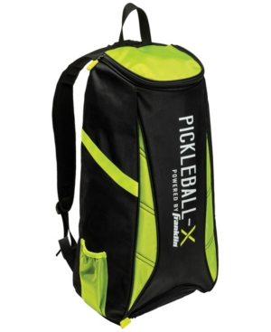 Franklin Sports Deluxe Competition Pickleball Backpack Bag In Black