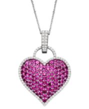 Red best sale necklace macys