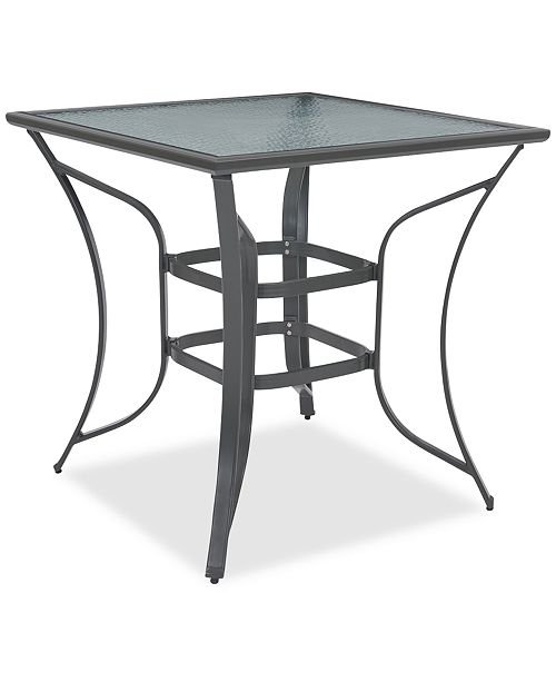 Reyna Outdoor Aluminum 5 Pc Bar Set Bar Table 4 Bar Chairs Created For Macy S