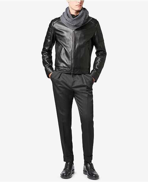 hugo boss scarf and gloves set
