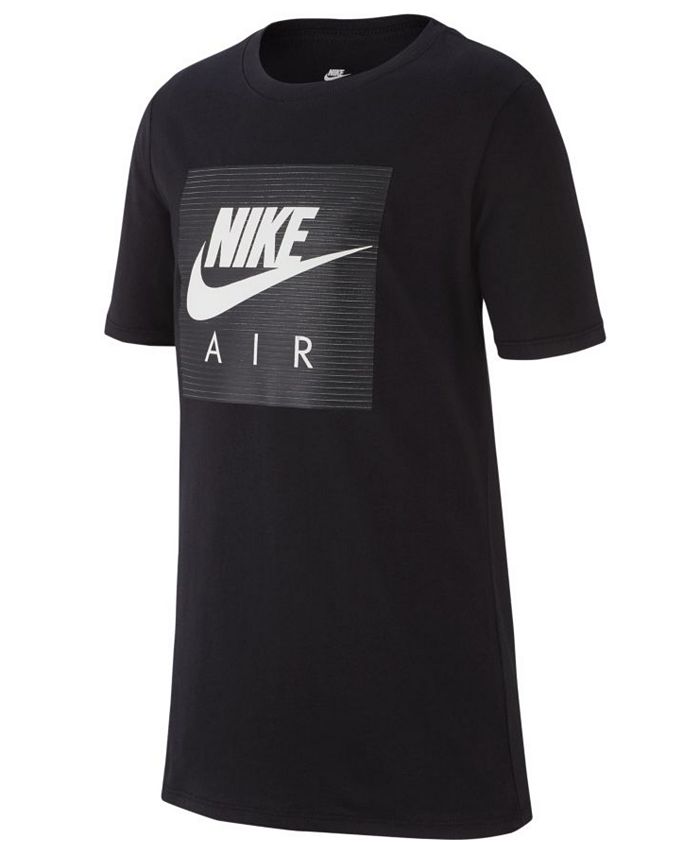 Nike Big Boys Air-Print Cotton T-Shirt - Macy's