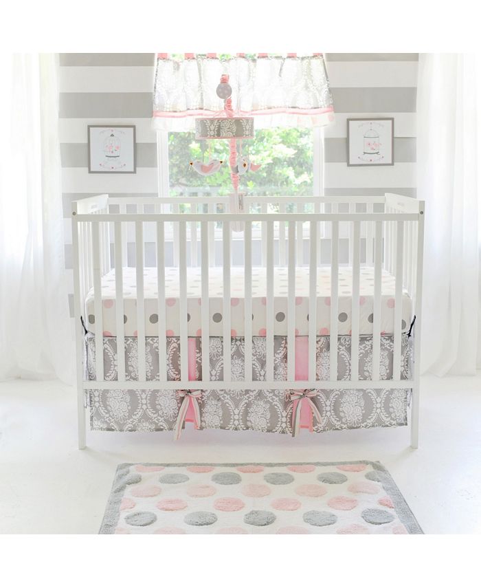 My Baby Sam Olivia Rose 3pc Crib Bedding Set Macy s