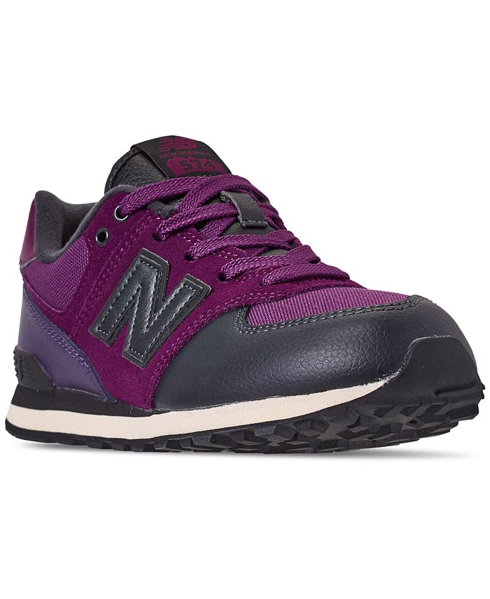New Balance Girls' 574 Casual Sneakers from Finish Line Macy's