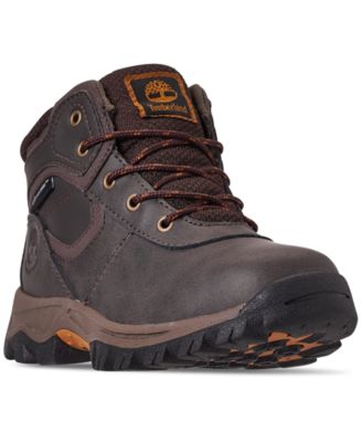 Timberland Little Boys' Maddsen Mid Waterproof Hiking Boots
